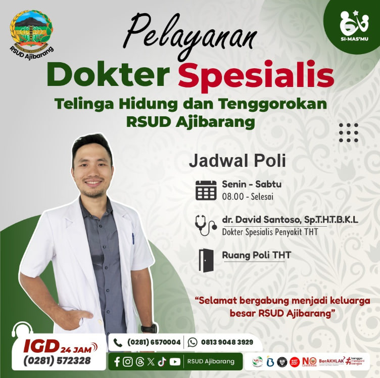 dr. DAVID SANTOSO, Sp.THTBKL